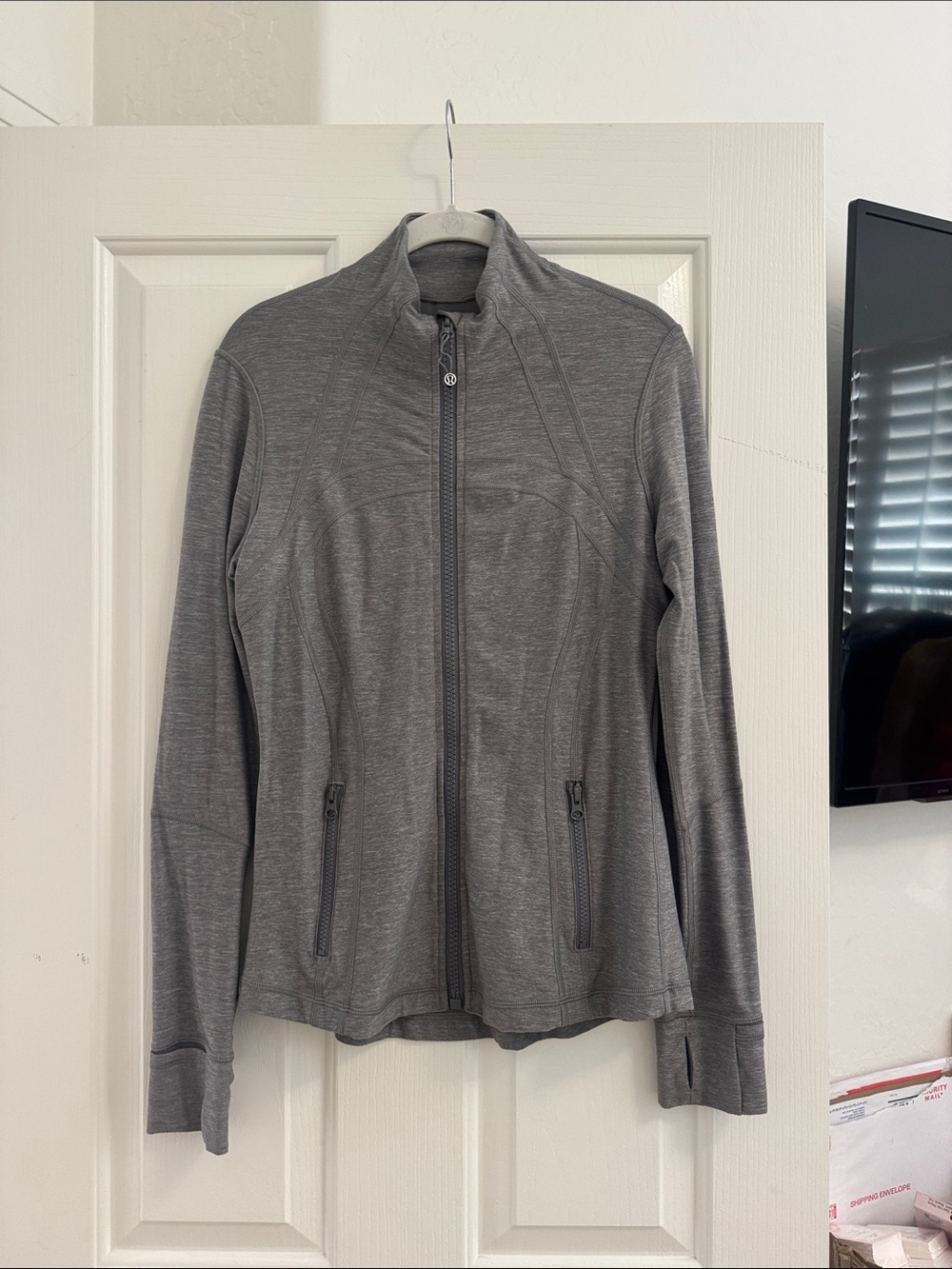 Lululemon Heather Gray define jacket